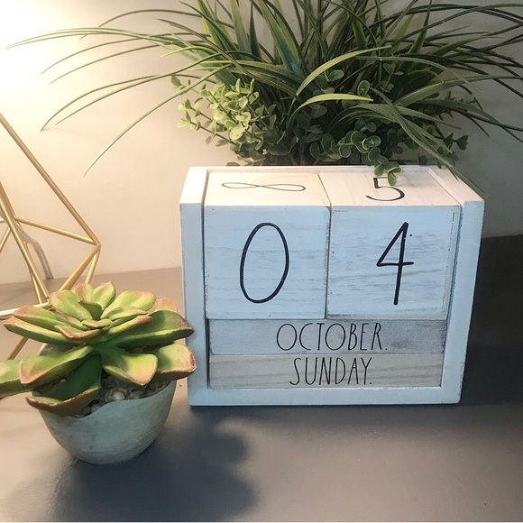 SOLD Block Calendar by Rae Dunn